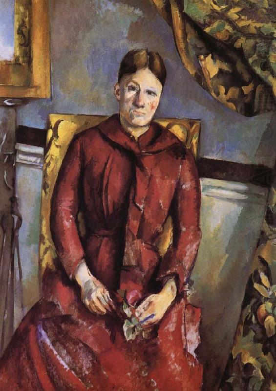 Paul Cezanne Mrs Cezanne oil painting picture